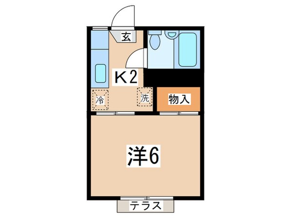 カモミ－ルビレッジの物件間取画像